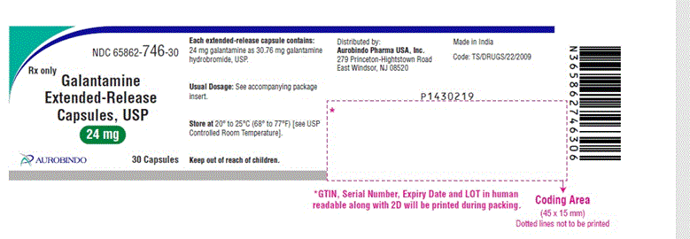 Galantamine 24 mg extended-relase capsules, 30st